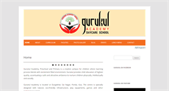 Desktop Screenshot of gurukulacademyponda.com